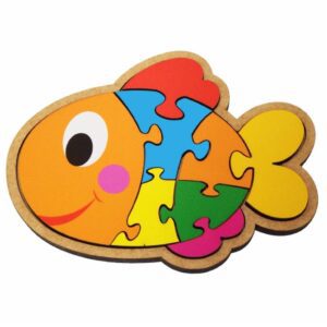 Quebra Cabeça Peixe 8 Peças