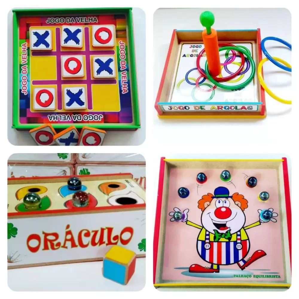 Jogo Da Velha - Girar - Pikoli Brinquedos Educativos