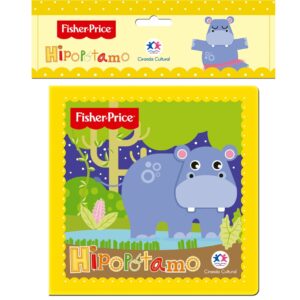 Livro De Banho - Fisher Price - Hipopotamo