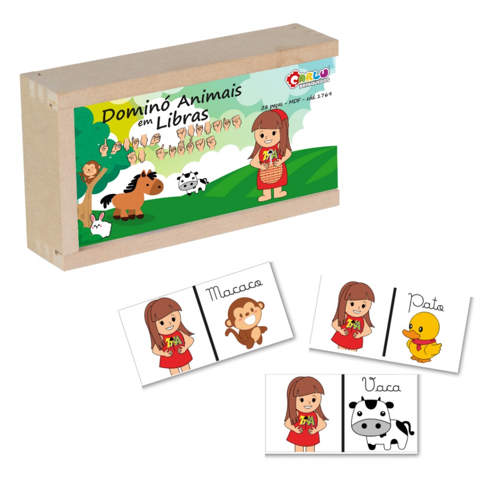 Livro Infantil 4 a 6 Anos - Escolinha Domino Animais 2 Jogos 28