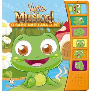 Livro Musical: O sapo não lava o pé