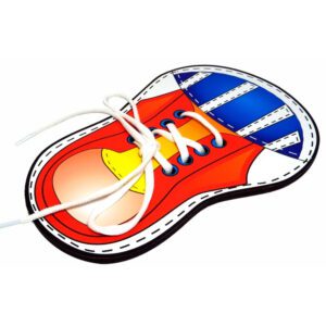 DIVERTILAÇO ALINHAVO DE TÊNIS EDUCATIVO GRANDE