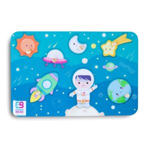 QUEBRA CABEÇA DE ENCAIXE ESPAÇO SIDERAL