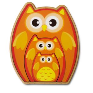 QUEBRA CABEÇA FAMÍLIA CORUJA