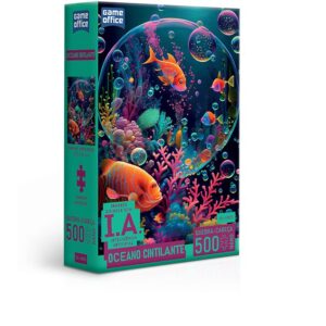 QUEBRA CABEÇA  IA OCEANO CINTILANTE 500 PEÇAS NANO PUZZLE