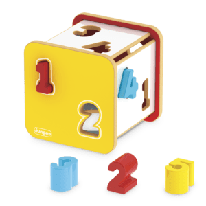 CUBO DIDÁTICO NÚMEROS MADEIRA 1 ANO +