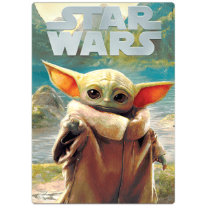 QUEBRA CABEÇA STAR WARS BABY YODA GROGU 500 PÇS NANO 10+