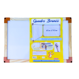 LOUSA QUADRO BRANCO 40 X 60 ESCOLAR MADEIRA INFANTIL MEDIO