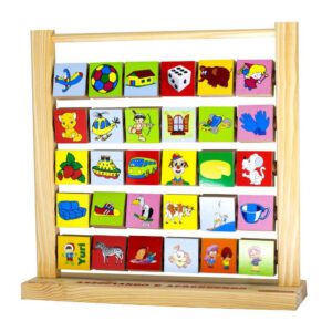 ASSOCIANDO E APRENDENDO ALFABETO ILUSTRADO GIRATÓRIO