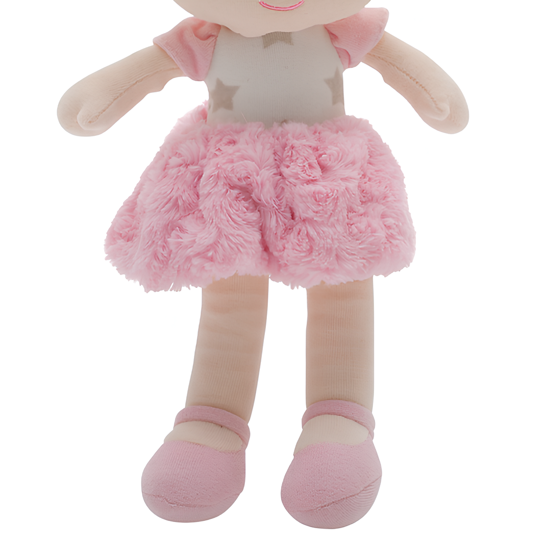 BONECA DE PANO MALU LOIRA LAVÁVEL ANTIALÉRGICA 38 CM - Imagem 5