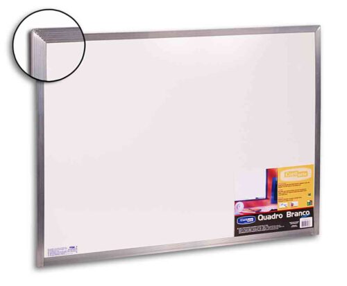 QUADRO LOUSA BRANCO MOLDURA ALUMÍNIO 40 X 30 CM - Image 2