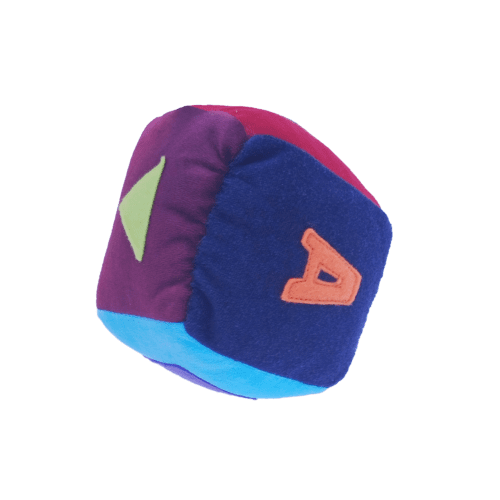 DADO DE PANO PARA BEBÊS PELÚCIA ANTIALÉRGICO LAVÁVEL  10CM - Image 3