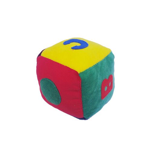 DADO DE PANO PARA BEBÊS PELÚCIA ANTIALÉRGICO LAVÁVEL  10CM - Image 4