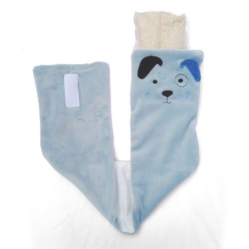 FAIXA TÉRMICA COM ERVAS ABDOMINAL PARA BEBÊS CÓLICA AZUL - Image 7