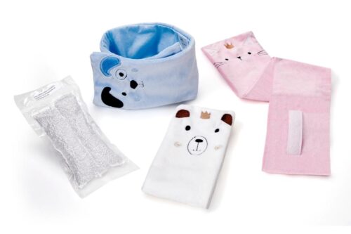 FAIXA TÉRMICA COM ERVAS ABDOMINAL PARA BEBÊS CÓLICA ROSA - Image 4