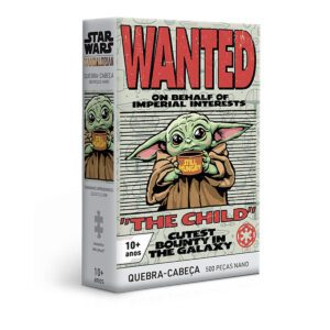 QUEBRA CABEÇA STAR WARS THE MANDALORIAN THE CHILD 500PÇ NANO