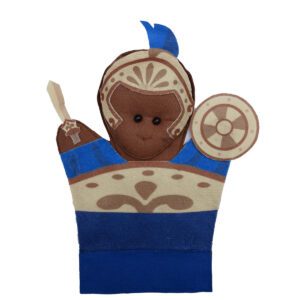 FANTOCHE DOS ORIXÁS OGUM GUERREIRO LINDO FEITO EM FELTRO