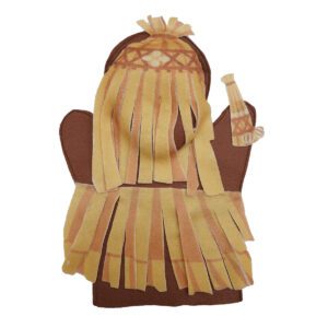 FANTOCHE DOS ORIXÁS OBALUAIÊ OBALUAÊ LINDO FEITO EM FELTRO