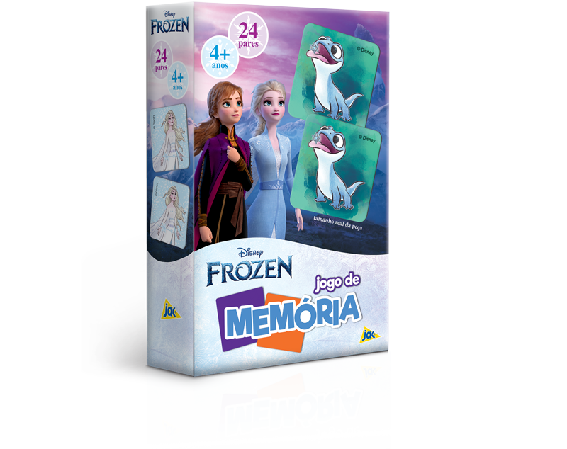 Jogo da Memória Frozen 48 peças