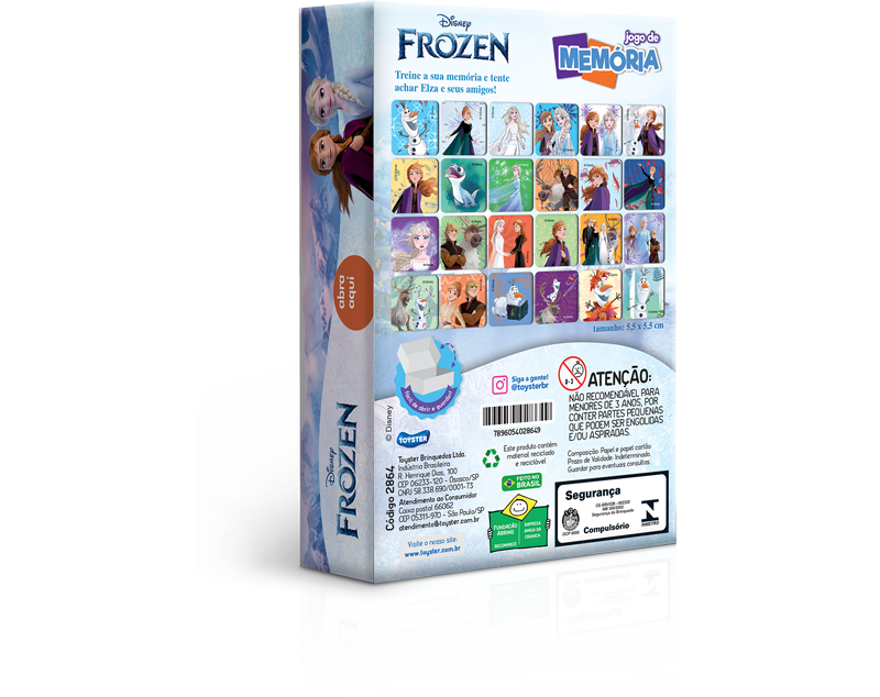 Jogo da Memória Frozen 48 peças - Imagem 2