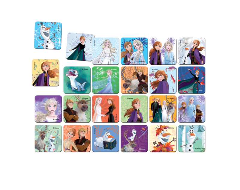 Jogo da Memória Frozen 48 peças - Imagem 4
