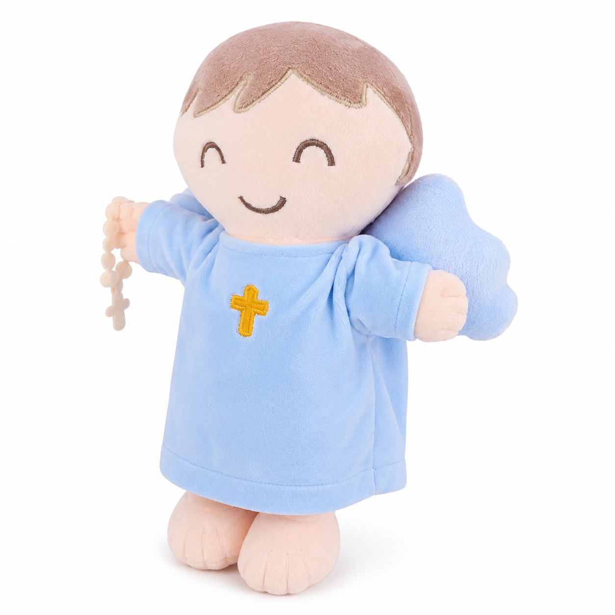 Anjo da Guarda Azul Boneco de Pano - Imagem 2