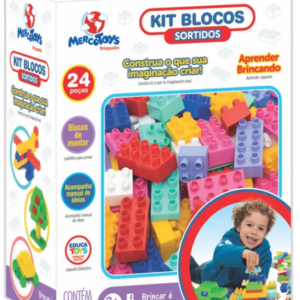 Blocos de Montar 24 Peças