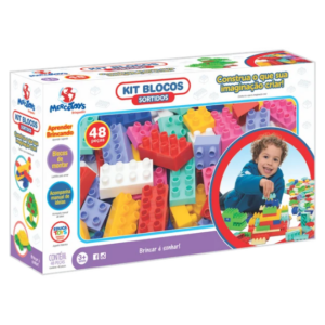 Blocos de Montar 48 peças