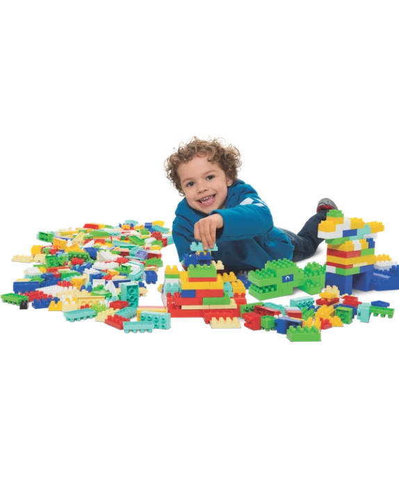 BLOCOS DE MONTAR 48 PEÇAS COLORIDO BRINQUEDO PEDAGÓGICO - Imagem 2