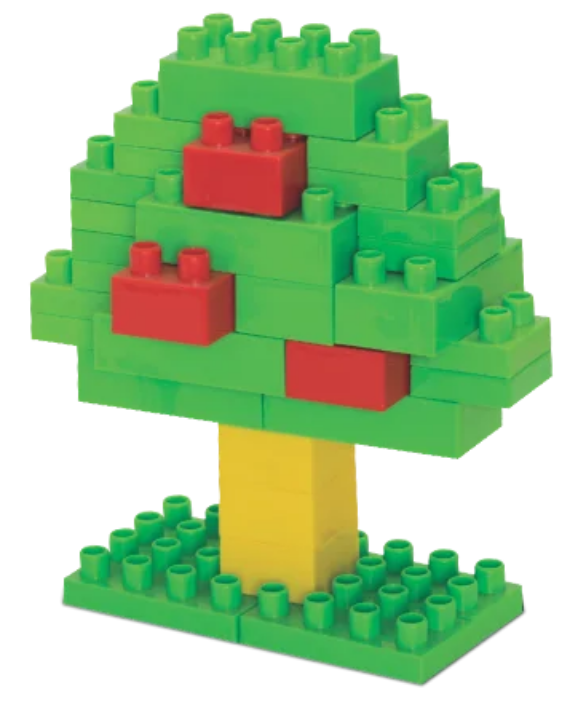 BLOCOS DE MONTAR 48 PEÇAS COLORIDO BRINQUEDO PEDAGÓGICO - Imagem 6