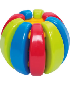 BABY GOMOS DE MONTAR E ENCAIXAR PARA BEBÊS COLORIDO 9 PEÇAS