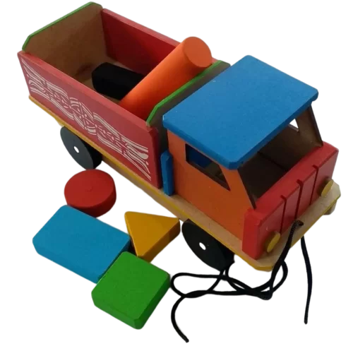 Caminhão Com Figuras Geométricas