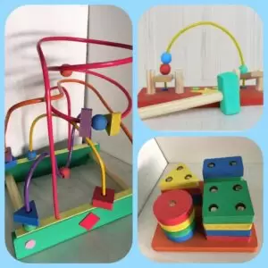 Kit De Brinquedos Coordenação Motora Primeira Infância