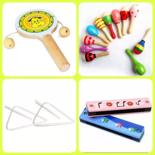 Kit De Instrumentos Musicais Infantis Primeira InfÂncia