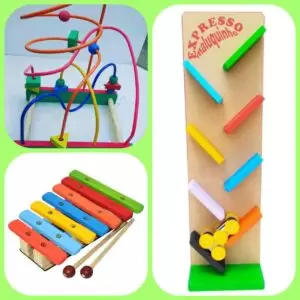Kit De Brinquedos Pedagógicos Primeira Infância
