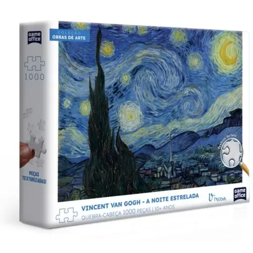 Quebra Cabeça Van Gogh - A Noite Estrela 1000 Peças - Image 2