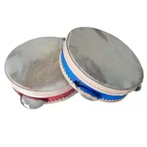 Pandeiro De Couro 7 Polegadas