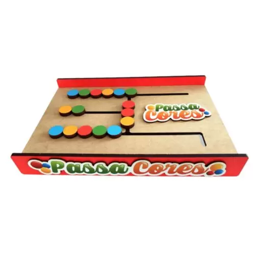JOGO EDUCATIVO SELEÇÃO DE CORES PASSA CORES - Image 3