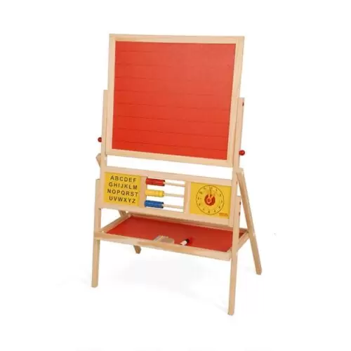 LOUSA QUADRO EDUCATIVO DUPLA FACE PARA GIZ E CANETÃO LINDO - Image 2