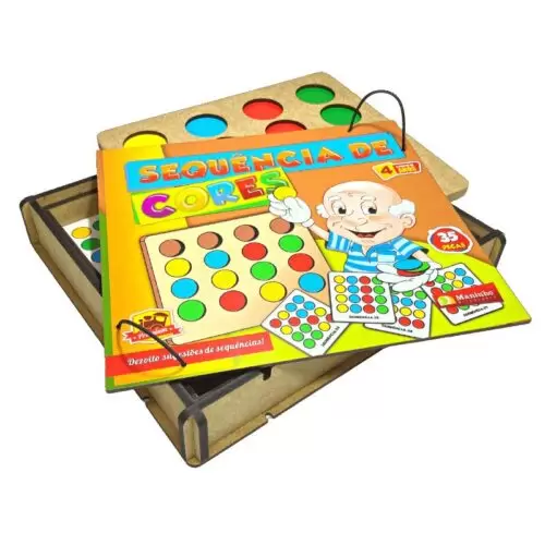 BRINQUEDO EDUCATIVO SEQUENCIA DE CORES PREMIUM - Image 4