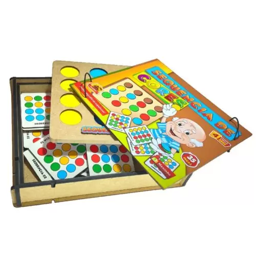 BRINQUEDO EDUCATIVO SEQUENCIA DE CORES PREMIUM - Image 3