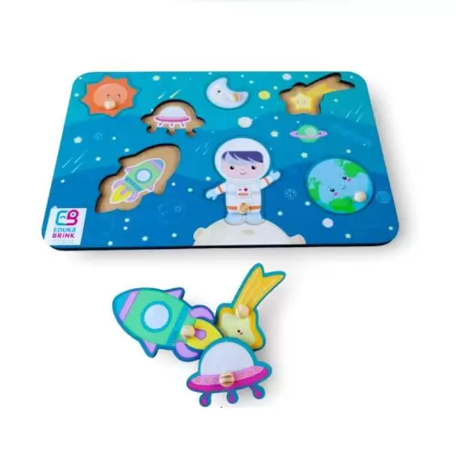 QUEBRA CABEÇA DE ENCAIXE ESPAÇO SIDERAL - Image 3
