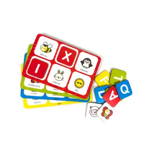 LOTO DAS LETRAS BRNQUEDO EDUCATIVO DE MADEIRA - Image 2