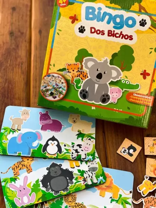 BINGO DOS BICHOS 52 PEÇAS JOGO EDUCATIVO - Image 7