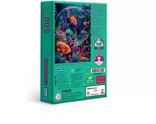QUEBRA CABEÇA  IA OCEANO CINTILANTE 500 PEÇAS NANO PUZZLE - Image 2