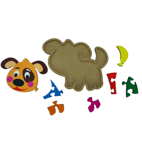 Quebra Cabeça Cachorro 7 Peças - Image 2