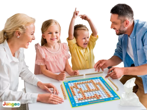 CRUZADINHA JOGO EDUCATIVO ALFABETIZAÇÃO 120 PEÇAS - Image 2