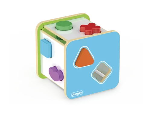 CUBO DIDÁTICO FORMAS GEOMÉTRICAS MADEIRA 1 ANO+ - Image 7