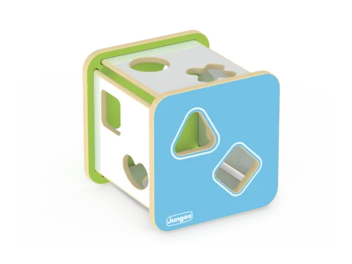 CUBO DIDÁTICO FORMAS GEOMÉTRICAS MADEIRA 1 ANO+ - Image 6