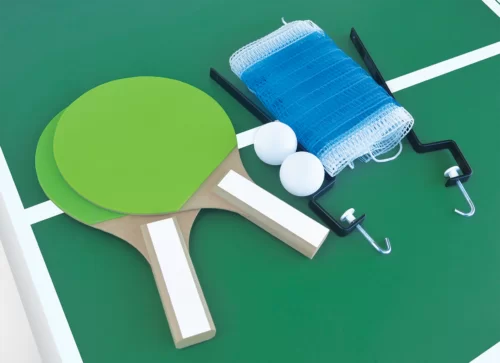KIT PING PONG COMPLETO RAQUETE + BOLINHA + REDE DE MESA - Image 5